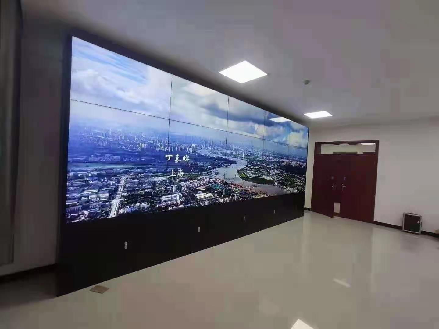 涿鹿拼接屏-55寸京东方液晶拼接屏3X4案例展示